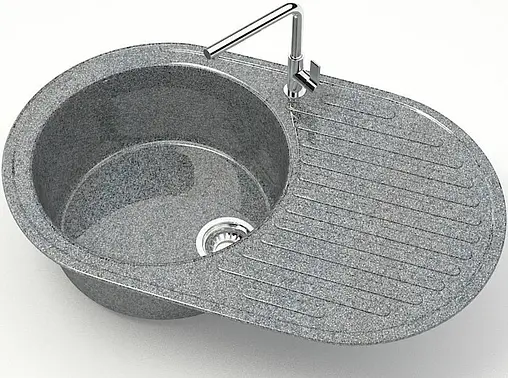 Мойка кухонная Marrbaxx Наоми 72 тёмно-серый Z11Q8 Мойка кухонная Marrbaxx Наоми 72 тёмно-серый Z11Q8