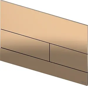 Клавиша смыва для унитаза TECEsquare II 9240841 глянец/красный позолоченный, 1