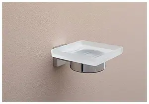 Мыльница Aquanet хром 4785 Мыльница Aquanet хром 4785, 3