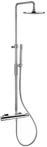 Душевая система с термостатом для душа Paffoni Birillo хром ZCOL646KLIQCR Душевая система с термостатом для душа Paffoni Birillo хром ZCOL646KLIQCR, 1