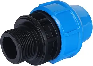 Муфта компрессионная переходная 40мм x 1¼"н Джилекс 9147 Муфта компрессионная переходная 40мм x 1¼"н Джилекс 9147, 1