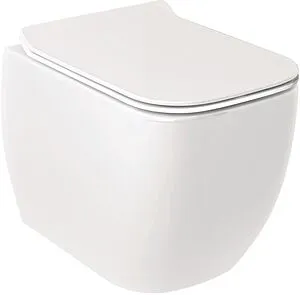 Унитаз подвесной безободковый Kludi Resa C белый 28WCW0243 Унитаз подвесной безободковый Kludi Resa C белый 28WCW0243, 1