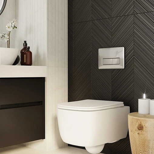 Клавиша смыва для унитаза IDDIS Unifix 041 UNI41CHi77 хром глянцевый