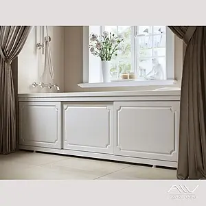 Экран для ванны фронтальный Alavann Ametist 180 белый 2084 Экран для ванны фронтальный Alavann Ametist 180 белый 2084, 5