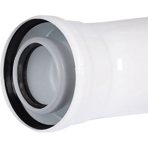 Колено для дымохода Ø 60/100мм ∠ 45° (PP) для конденсационных котлов Rommer RCA-8610-000045