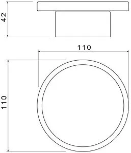 Мыльница Aquatek Лира чёрный матовый AQ4426MB Мыльница Aquatek Лира чёрный матовый AQ4426MB, 2