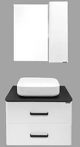 Тумба-умывальник подвесная Comforty Амстердам 75 белый 00-00004668CF, 5