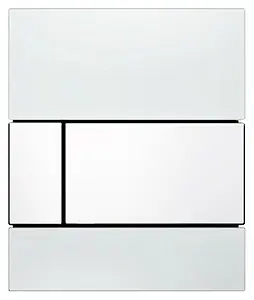 Клавиша смыва для писсуара TECEsquare Urinal 9242800 кнопка/белый глянцевый, панель/стекло белый Клавиша смыва для писсуара TECEsquare Urinal 9242800 кнопка/белый глянцевый, панель/стекло белый, 1