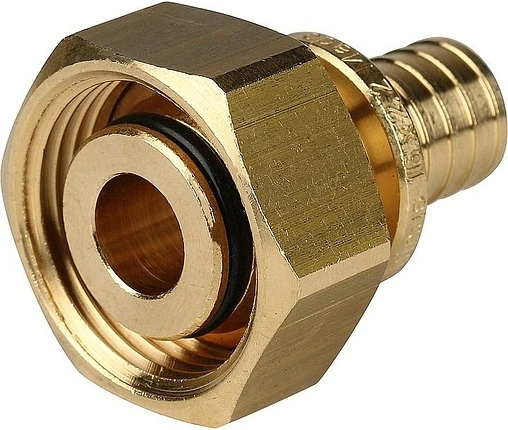 Муфта аксиальная с накидной гайкой 16мм x ¾&quot;ек Stout SFA-0034-001634