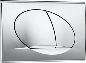 Клавиша смыва для унитаза Roca Active 42B 8901140B1 хром глянцевый Клавиша смыва для унитаза Roca Active 42B 8901140B1 хром глянцевый, 1