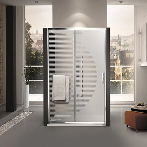 Дверь в нишу 1400мм прозрачное стекло Roltechnik Proxima Line PXD2N/1400 526-1400000-00-02