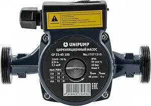 Насос циркуляционный Unipump CP 25-40 180 67353 Насос циркуляционный Unipump CP 25-40 180 67353, 1