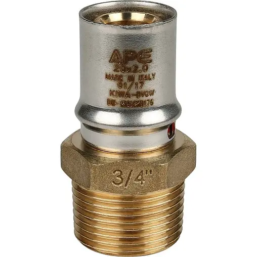 Муфта пресс переходная 20мм x ¾&quot;н Stout SFP-0001-003420