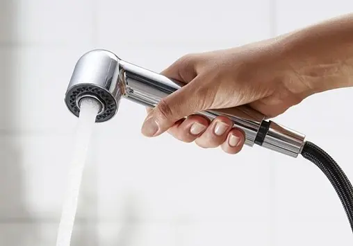 Смеситель для кухни с выдвижным изливом Blanco Blancowega-S II хром 526416