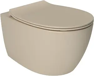 Унитаз подвесной безободковый ISVEA Sentimenti Neo слоновая кость 10AR02010SV-2K Унитаз подвесной безободковый ISVEA Sentimenti Neo слоновая кость 10AR02010SV-2K, 1
