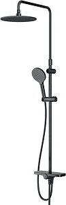 Душевая система со смесителем для душа Am.Pm Like чёрный матовый F0780222 Душевая система со смесителем для душа Am.Pm Like чёрный матовый F0780222, 1