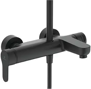 Душевая система со смесителем для ванны Ideal Standard Cerafine O чёрный матовый BC525XG Душевая система со смесителем для ванны Ideal Standard Cerafine O чёрный матовый BC525XG, 3