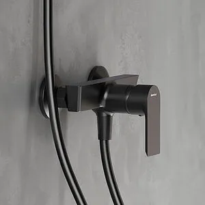 Смеситель для душа Damixa Apollo чёрный матовый 472000300, 4