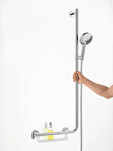 Душевая стойка Hansgrohe Raindance Select S 120 3jet 110см правосторонняя хром 26326000
