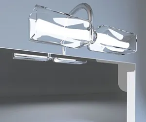 Светильник Aquaton Quadra хром 1AX006SVXX000, 3