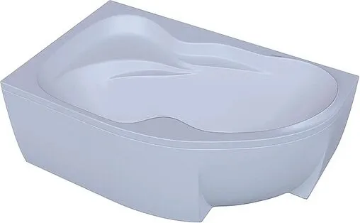 Ванна акриловая Aquatek Вега 170х105 L с фронтальной панелью с каркасом (разборный) VEG170-0000073