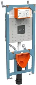 Комплект 5 в 1 VitrA Integra Square Rim-Ex 9856B003-7206 с кнопкой Loop 740-0780 хром глянцевый Комплект 5 в 1 VitrA Integra Square Rim-Ex 9856B003-7206 с кнопкой Loop 740-0780 хром глянцевый, 4