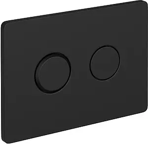 Клавиша смыва для унитаза Cersanit Accento Circle 63839 черный матовый, 3