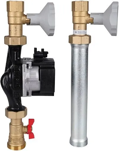 Насосный модуль с прямым контуром 1&quot;в х 1½&quot;н Meibes V-UK M66813.36 с насосом Grundfos UPM3 Hybrid 25-70