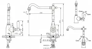Смеситель для кухни Bravat Art хром F775109C-1 Смеситель для кухни Bravat Art хром F775109C-1, 2