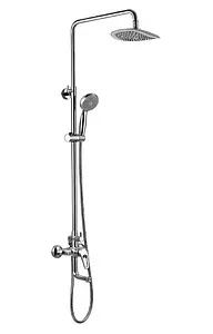 Душевая система со смесителем для ванны Lemark Omega хром LM3162C Душевая система со смесителем для ванны Lemark Omega хром LM3162C, 1