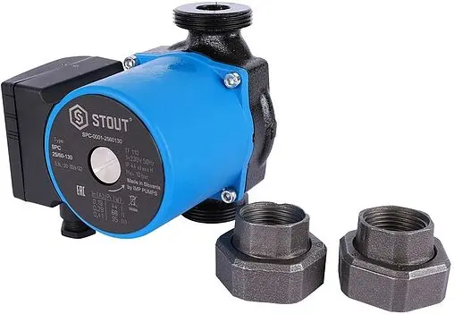 Насос циркуляционный Stout 25/60-130 SPC-0001-2560130