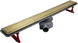 Лоток душевой Set 300мм h=52мм 0.8л/сек Pestan Confluo Premium Gold Line 300 13100050 Лоток душевой Set 300мм h=52мм 0.8л/сек Pestan Confluo Premium Gold Line 300 13100050, 1