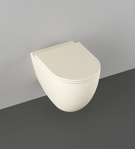 Крышка-сиденье для унитаза с микролифтом ISVEA F50 слоновая кость 40KF0532I-S