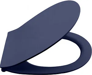 Крышка-сиденье для унитаза с микролифтом ISVEA D80 синий матовый 40D80544I-S, 1