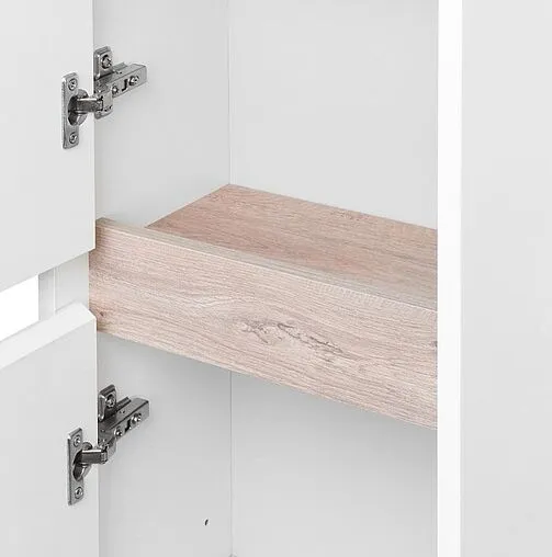 Шкаф-пенал подвесной Aquaton Нортон 34 R белый глянец 1A249403NT01R Шкаф-пенал подвесной Aquaton Нортон 34 R белый глянец 1A249403NT01R