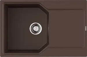 Мойка кухонная Omoikiri Yonaka 78-DC темный шоколад 4993707, 1