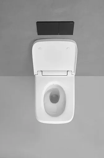 Унитаз подвесной безободковый Kerama Marazzi Plaza Modern Tornado белый PLV.wc.02\WHT