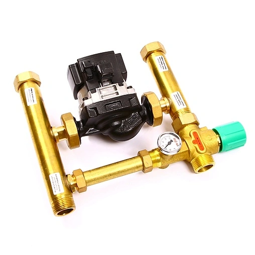 Узел насосно-смесительный с насосом Grundfos UPM3 25-70 Uni-fitt Multimix 477E1500