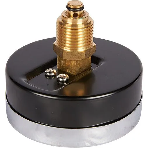 Термоманометр аксиальный Rommer 80мм 4 бар 120°С ½&quot; RIM-0005-800415