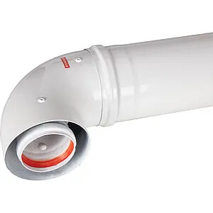 Комплект дымохода Ø 60/100мм L=1000мм Rommer RCA-6010-251000, 3