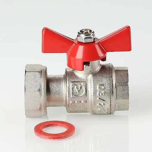 Кран шаровый с накидной гайкой ½"в x ¾"нг Valtec VT.241.N.0405 Кран шаровый с накидной гайкой ½"в x ¾"нг Valtec VT.241.N.0405