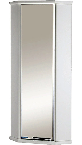 Шкаф-зеркало Aquaton Призма М L белый 1A004203PZ01L