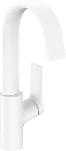Смеситель для раковины Hansgrohe Vivenis 210 белый матовый 75032700