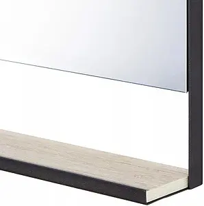 Зеркало Aquaton Лофт Урбан 65 чёрный/дуб орегон 1A254102LQX50 Зеркало Aquaton Лофт Урбан 65 чёрный/дуб орегон 1A254102LQX50, 3