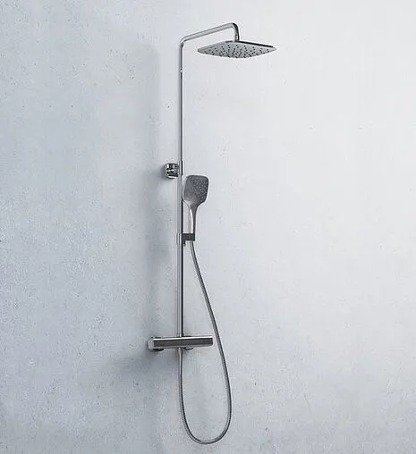 Душевая система с термостатом для душа Ravak 10° TD 091.00/150 хром X070103