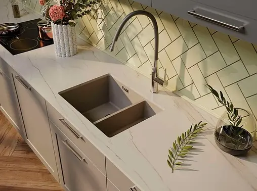 Мойка кухонная Omoikiri Kata 55-2-U-BL черный 4993389