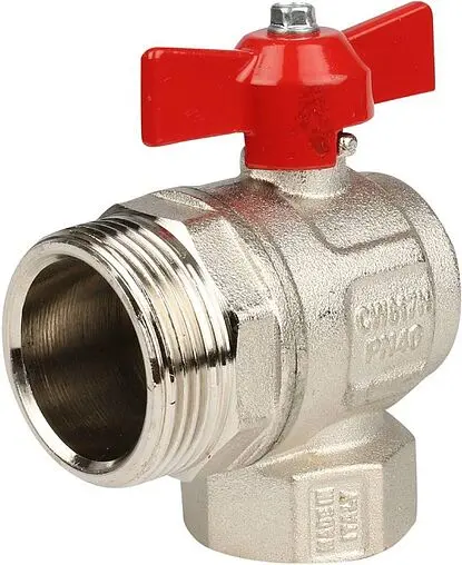 Кран шаровый с американкой угловой 1"в x 1"н Itap Ideal 2980100 Кран шаровый с американкой угловой 1"в x 1"н Itap Ideal 2980100