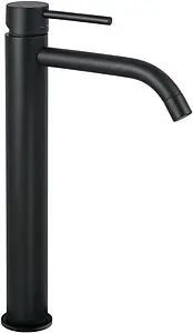 Смеситель для раковины Paffoni Light чёрный матовый LIG081NO Смеситель для раковины Paffoni Light чёрный матовый LIG081NO, 1