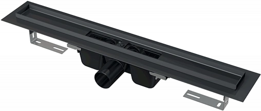 Лоток душевой 300мм h=85мм 1.15л/сек AlcaPlast APZ1Black-300