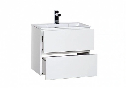 Тумба под умывальник подвесная Aquanet Алвита 60 белый 00184301